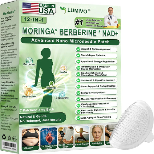 🇺🇸💚  LUMIVO™ 𝐔𝐩𝐠𝐫𝐚𝐝𝐞𝐝 𝐋𝐚𝐫𝐠𝐞-𝐂𝐨𝐯𝐞𝐫𝐚𝐠𝐞 𝟏𝟎-𝐢𝐧-𝟏 𝐍𝐚𝐧𝐨 𝐌𝐢𝐜𝐫𝐨𝐧𝐞𝐞𝐝𝐥𝐞 𝐏𝐚𝐭𝐜𝐡.