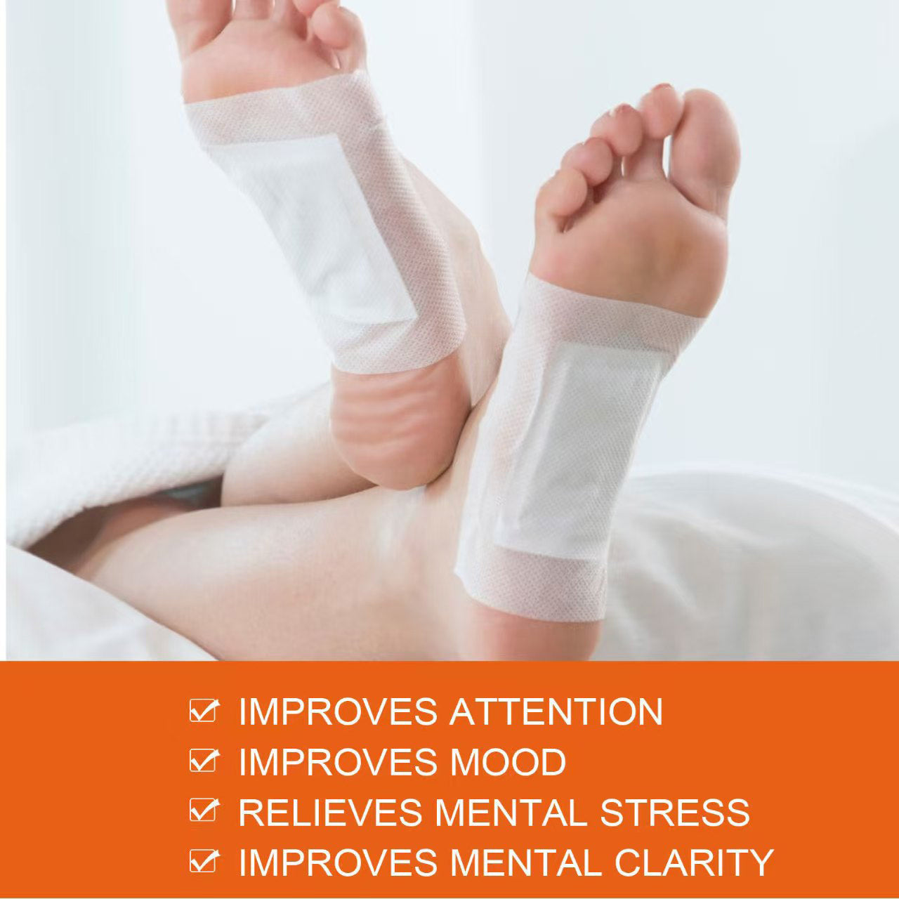 Ginger Foot Pads for Fresh, Comfortable Feet