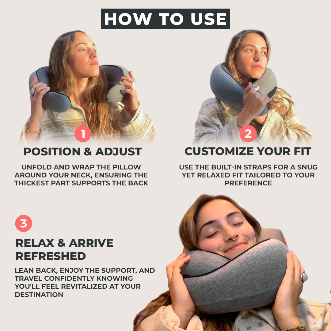 The Original Pryxo™ Travel Pillow