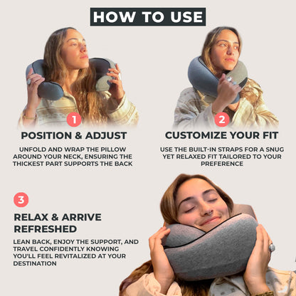 The Original Pryxo™ Travel Pillow
